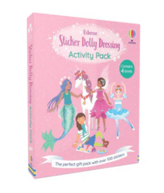 Sticker Dolly Dressing Activity Pack: Ballerinas, Best Friends, Mermaids and Unicorns