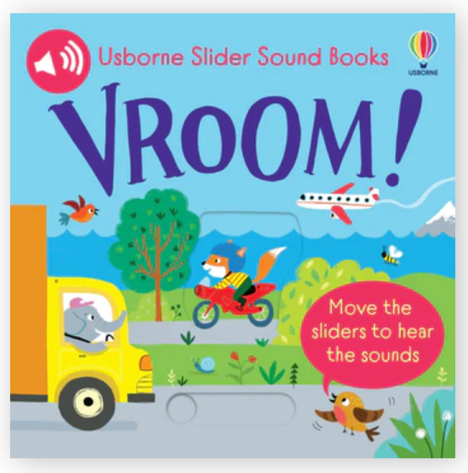 Slider Sound Books: Vroom!