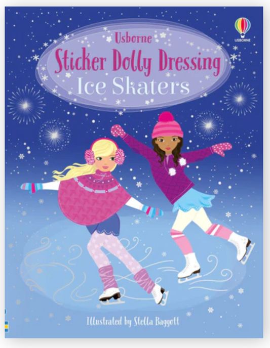 Sticker Dolly Dressing Ice Skaters