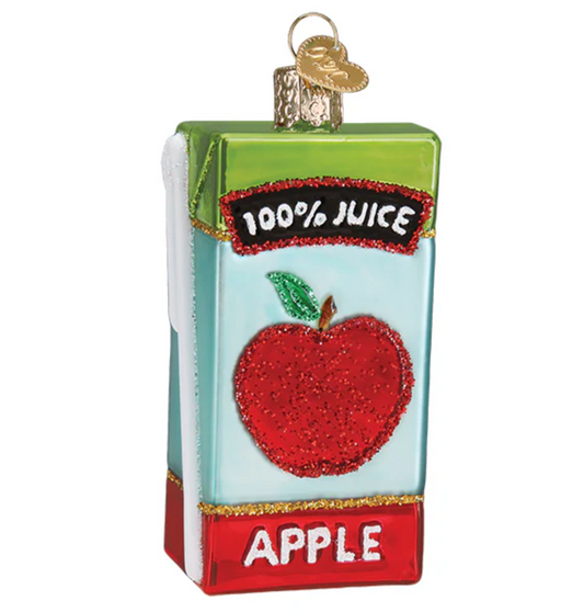 Ornament, Apple Juice Box