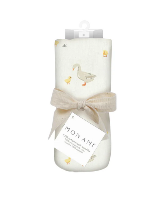 Muslin Swaddle, Mother Goose