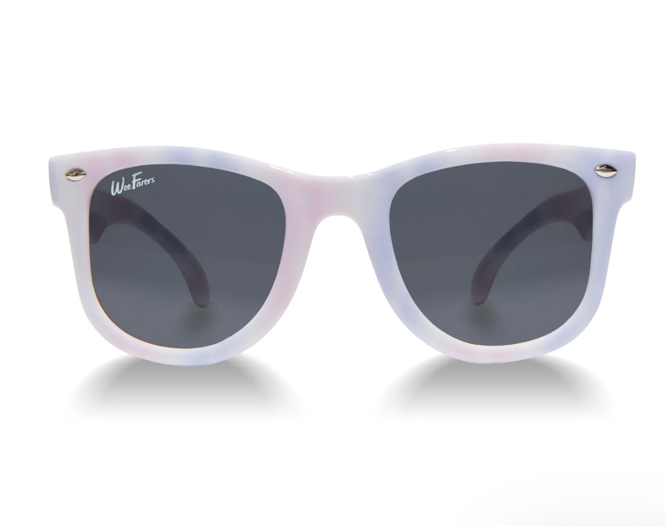 Tie Dye Pink-Purple Sunglasses, Polarized