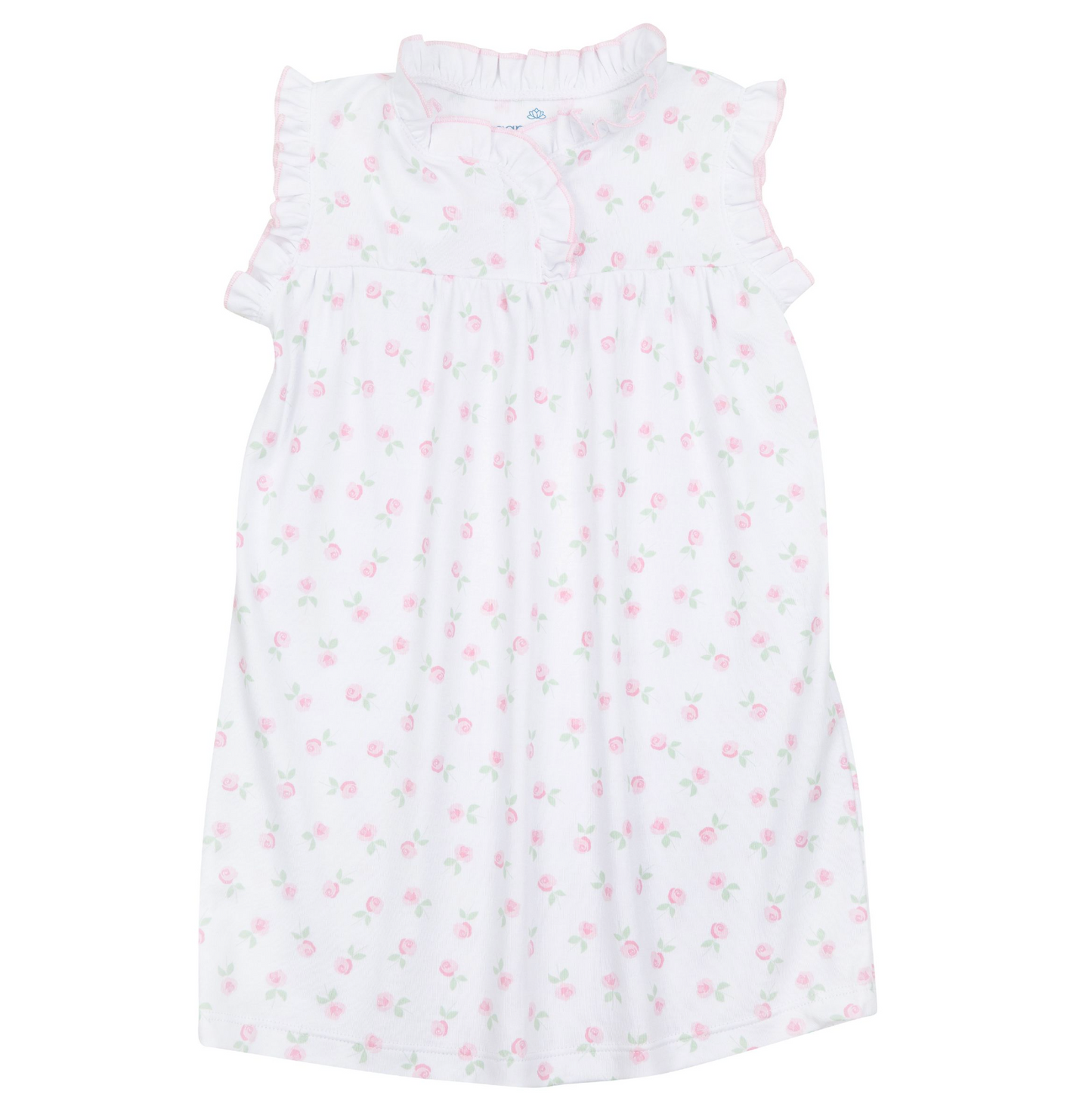 Juliette's Classic Sleeveless Nightgown, Printed Florals