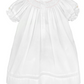 White Bishop Smocked Daygown Dress