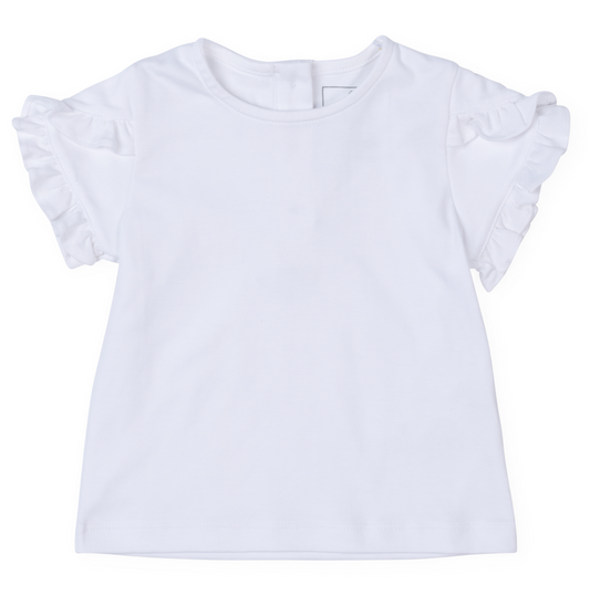 Girls Winnie White Short Sleeve Tee