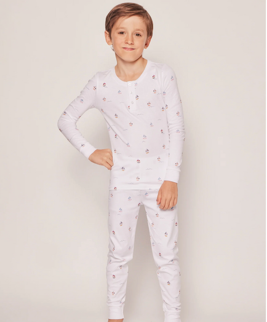 Bateau Snug Fit Pima Pajama Set