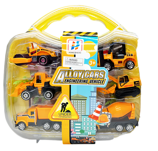 15 Piece Construction Truck Carry Case