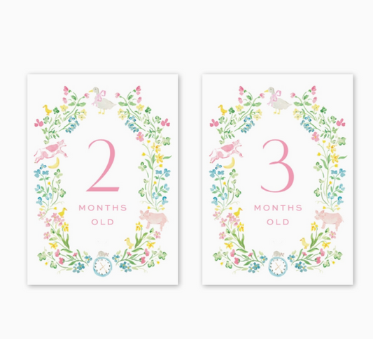 Milestone Card Set, Mother Goose