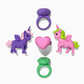 Unicorn Wishes Scented Erasers, Set of 5