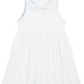 Girl WhiteFrench Terry Tennis Dress