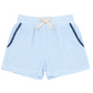 Boy Powder Blue Stripe French Terry Short