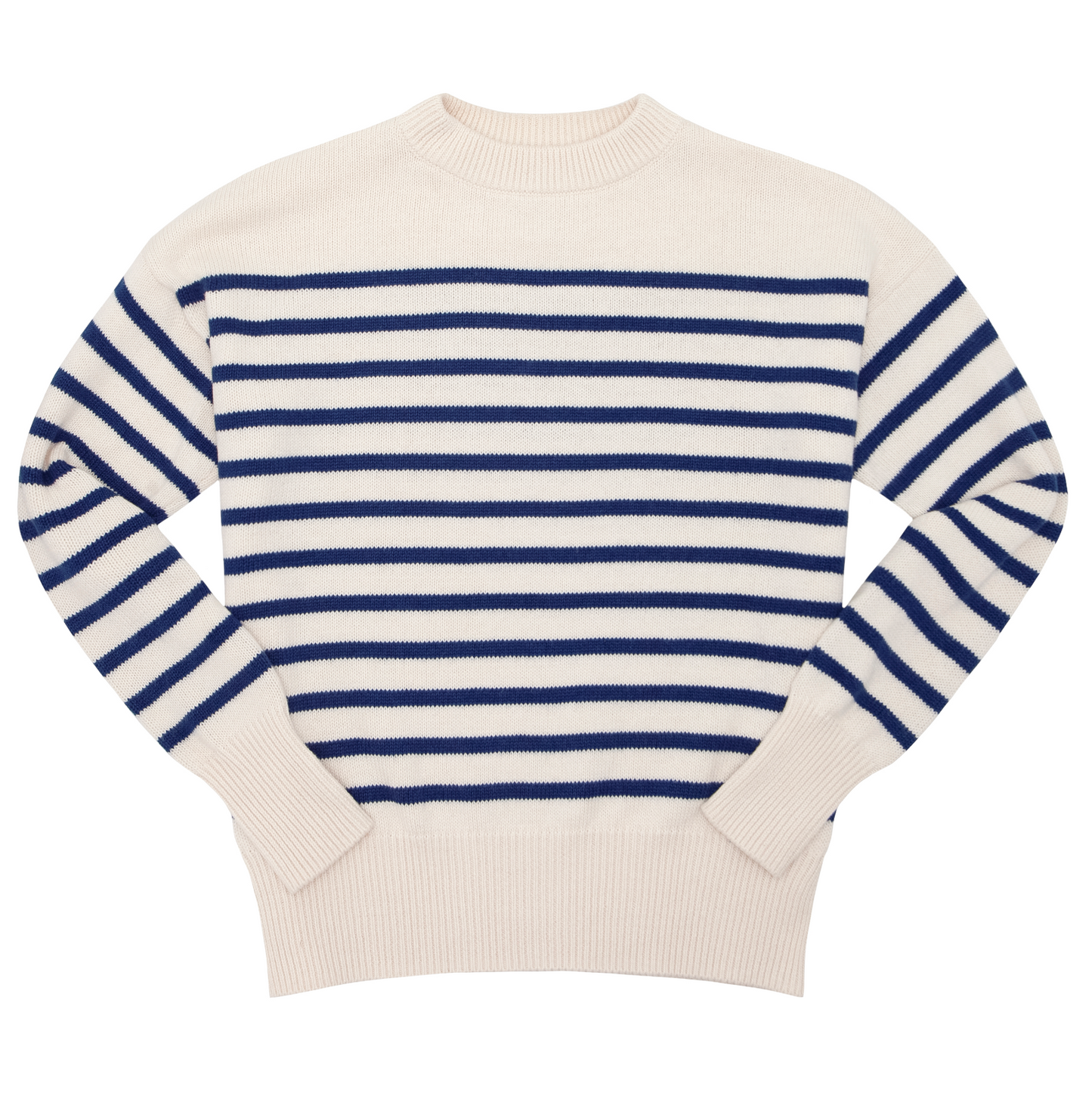 Women's Breton Stripe Knit Sweater