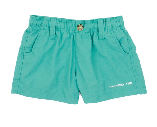 Boy's Mallard Shorts Soft Green