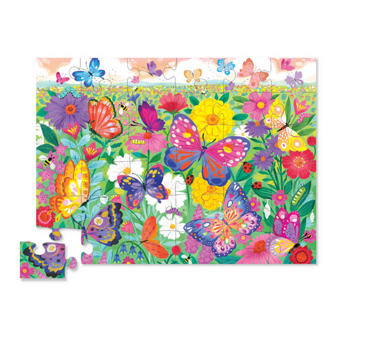 36 Piece Puzzle, Butterfly Garden