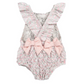 Pink Ditsy Floral Frilled Swimsuit