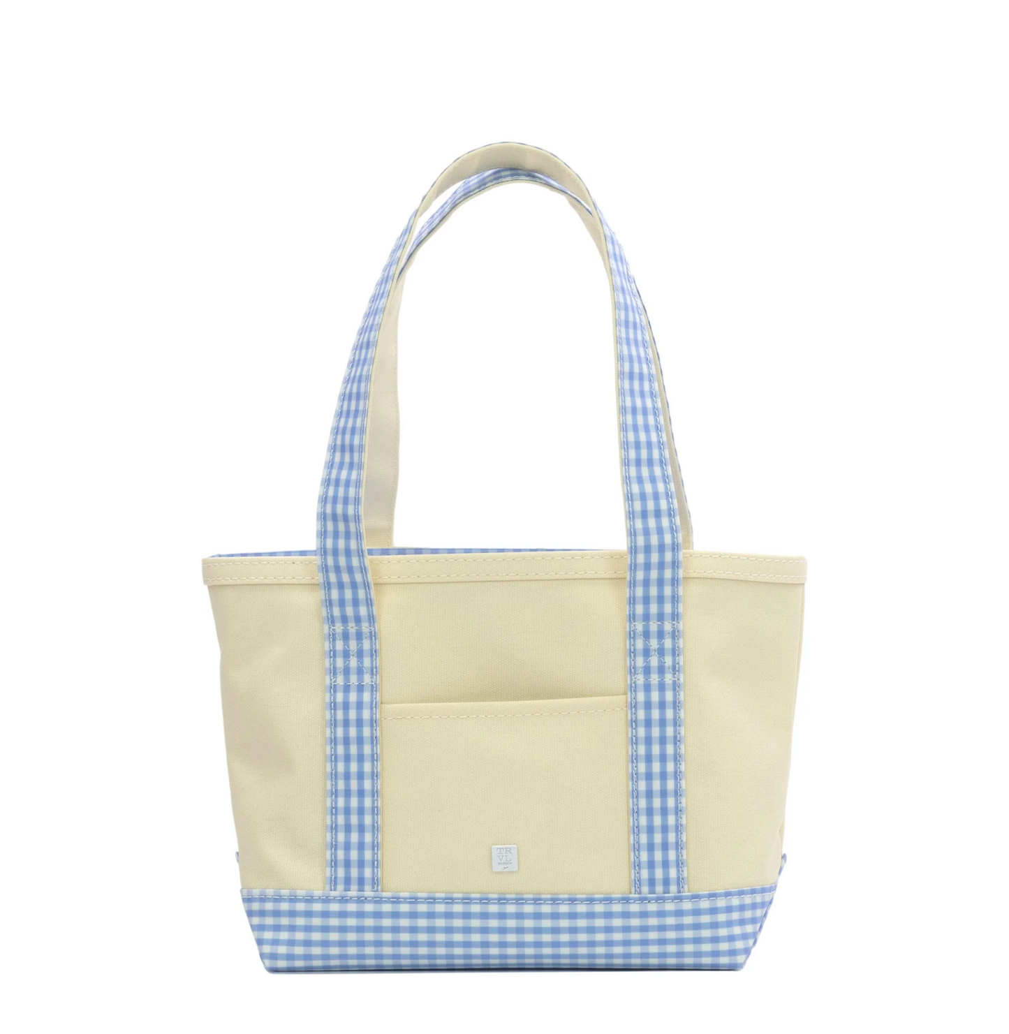 Mini Me Tote, Gingham Sky