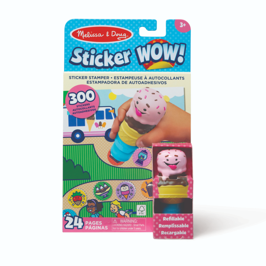 Sticker WOW! Activity Pad Set, Ice Cream