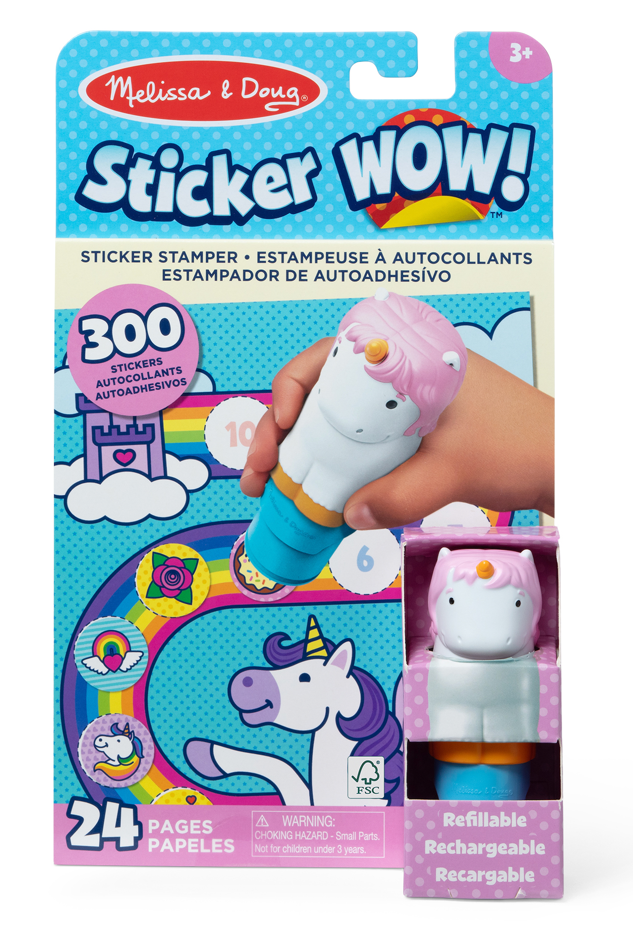 Sticker WOW! Activity Pad & Sticker Stamper, Unicorn