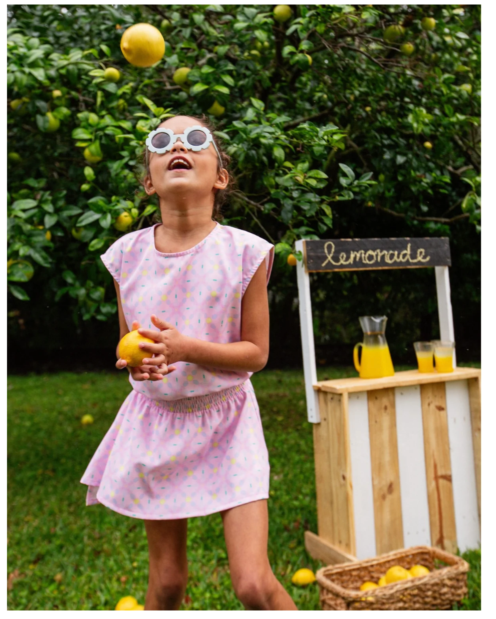 Josie Dress, Pink Lemonade