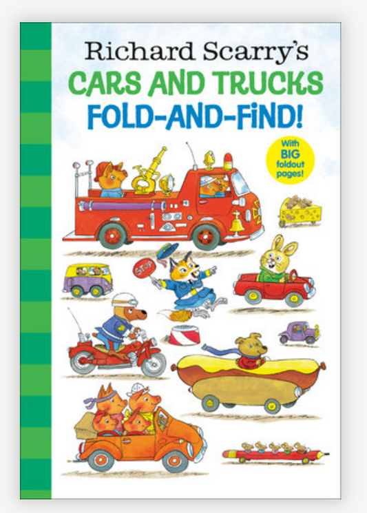 Richard Scarry's Cars and Trucks Fold-and-Find!