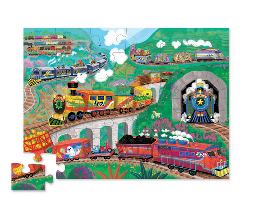 36 Piece Puzzle, All Aboard