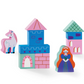 Build and Play Mini Wood Blocks, Princess Palace