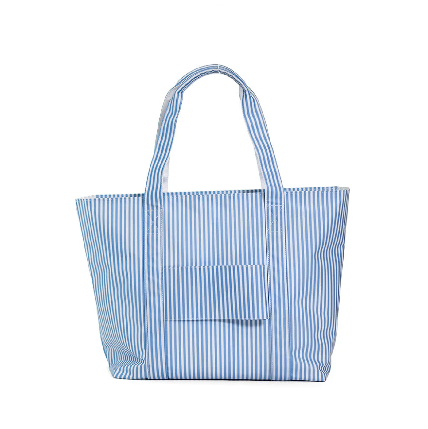 Jumbo Tote, Chambray Pimlico Stripe