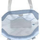 Jumbo Tote, Chambray Pimlico Stripe