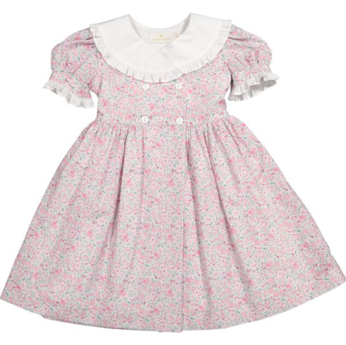 Pink Ditsy Floral Dress 6 Pink Ditsy Floral Dress 6