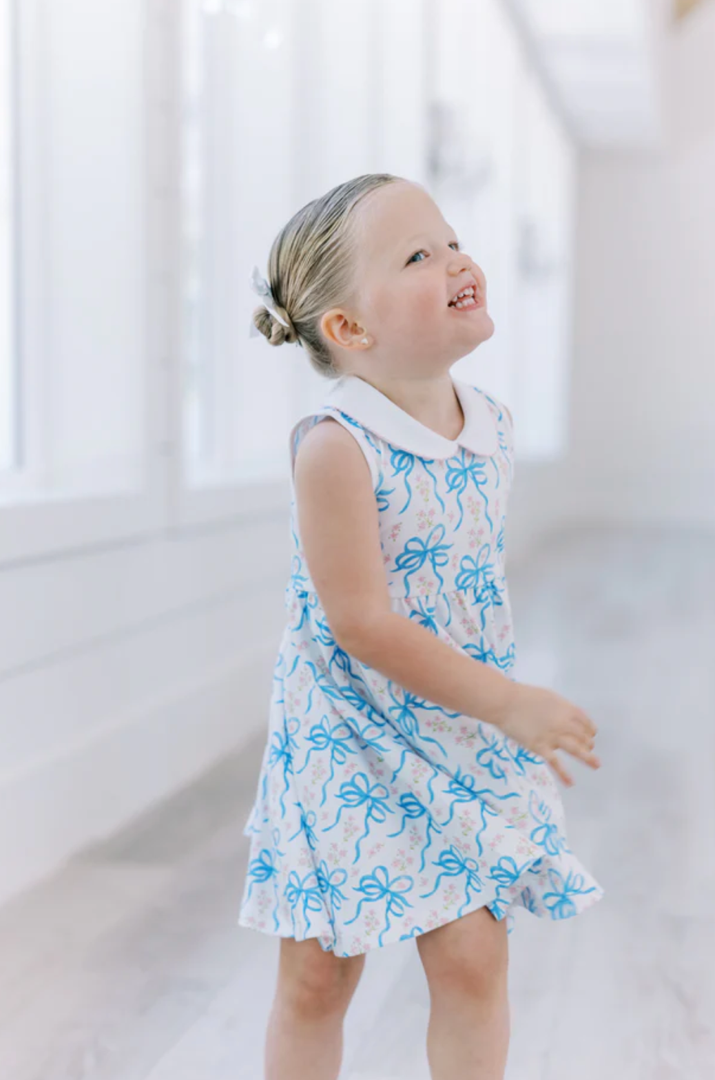 Blossom Bow Twirl Dress