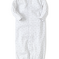 Elephant Fun Converter Gown, White with Grey