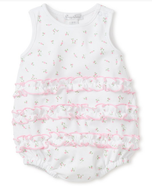 Garden Print Ruffle Bubble