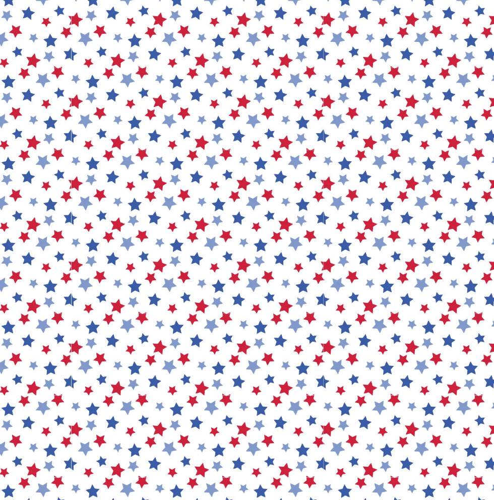 Emery Girl's Short Set Star Spangled