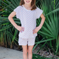 Emery Girl's Short Set Star Spangled