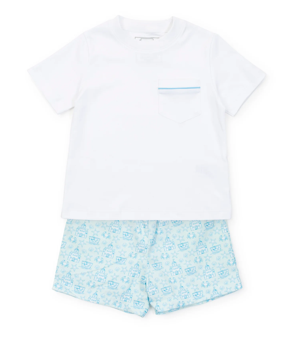 Hudson Short Sleeve Short Set