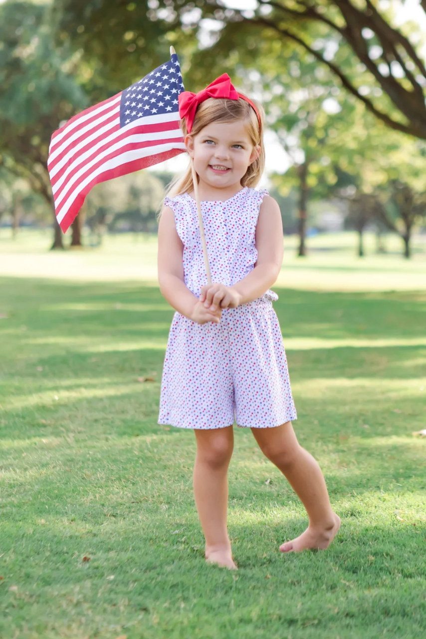Lola Romper Star Spangled