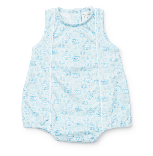 Reid Bubble Sandcastles Blue