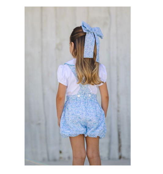 Blue Ditsy Floral T-Shirt
