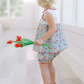 Rosie Red Floral Bloomer Set