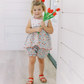 Rosie Red Floral Bloomer Set