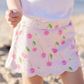 Cherry Blooms Scallop Skort