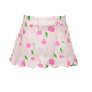 Cherry Blooms Scallop Skort