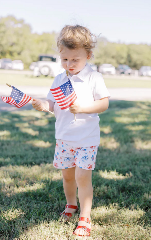 Patriotic Boy Shorts