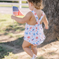 Patriotic Girl Sun Bubble