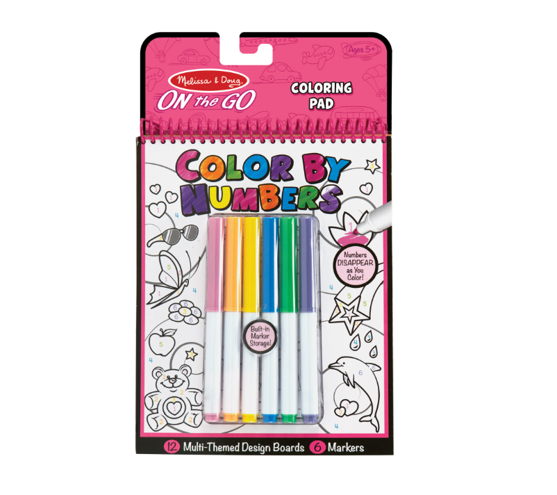 On the Go Color by Numbers