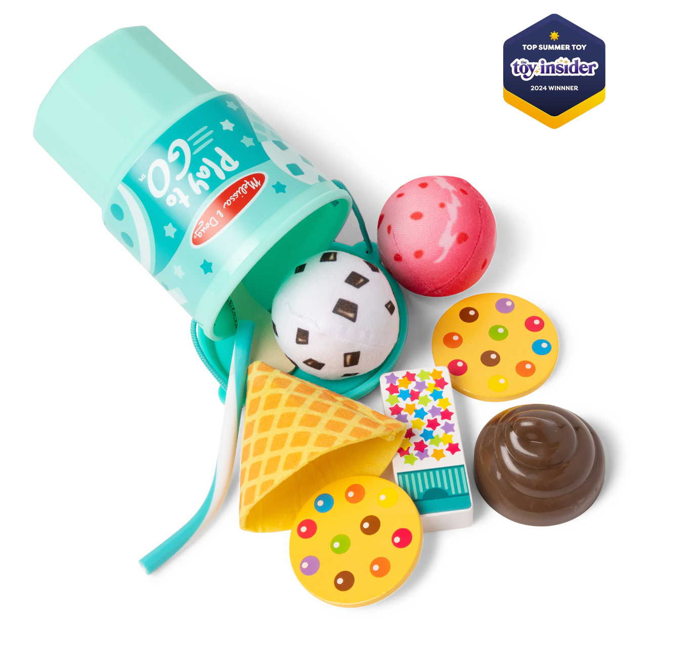 Play to Go Ice Cream Play Set