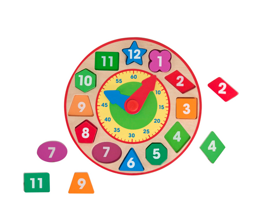 Shape Sorting Clock