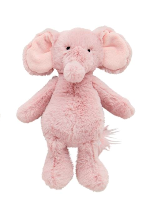 Plush Rattles, Pink Elephant