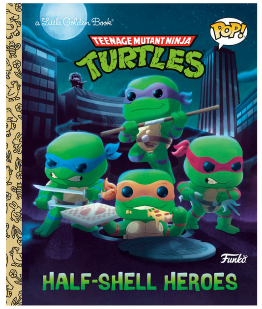 A Little Golden Book: Teenage Mutant Ninja Turtles