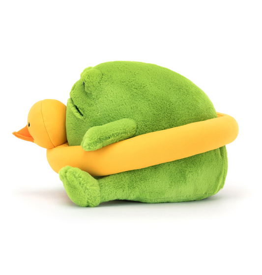Ricky Rain Frog with Rubber Ring